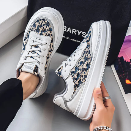 Aervox herre sneakers – mesh sneakers med kraftig sål og snørelukning