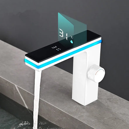 HydraLume Flow håndvaskarmatur – med LED-indikator
