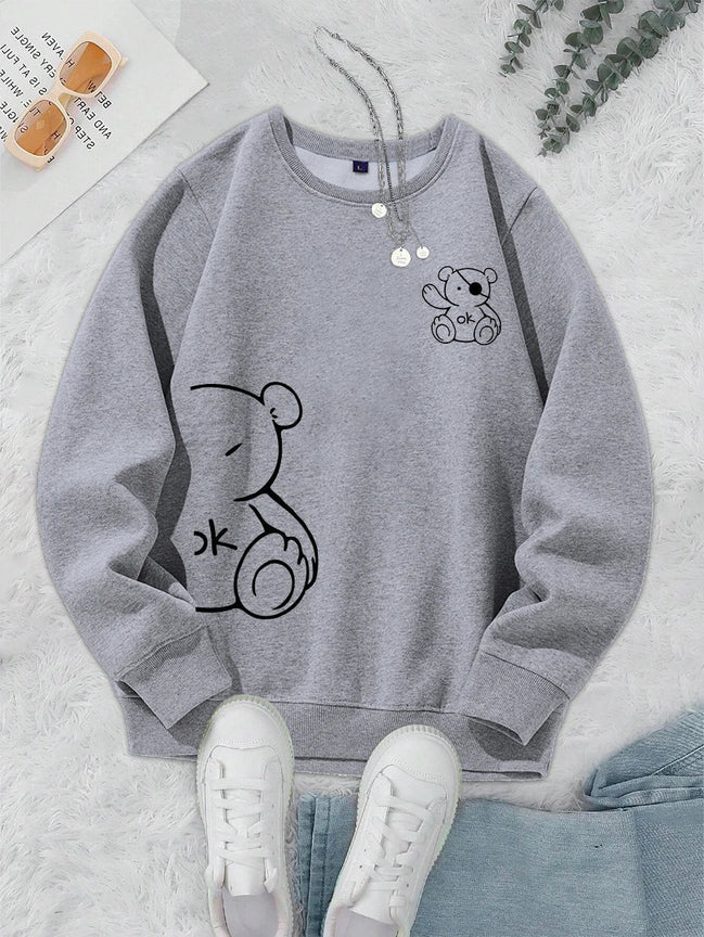CatLine Sweater – Oversized Unisex