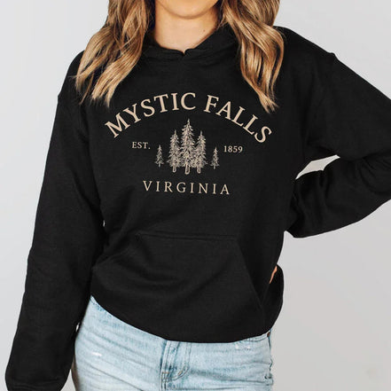 Heritage Oversized Hoodie med Vintage Print