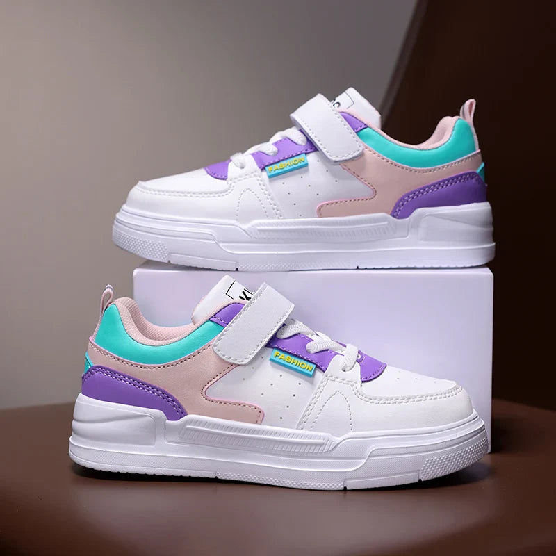 Rovino Børne Sneakers med Velcrolukning