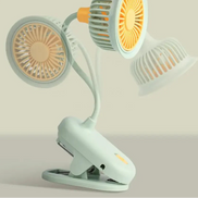 USB klipový ventilátor s 360° flexibilním krkem – AirClixa