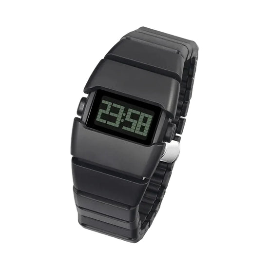Digital LED-ur med stopur og datovisning – Chronex