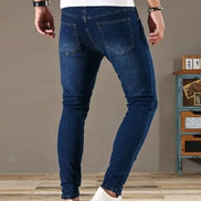 Torvian herrejeans med lige ben og medium talje