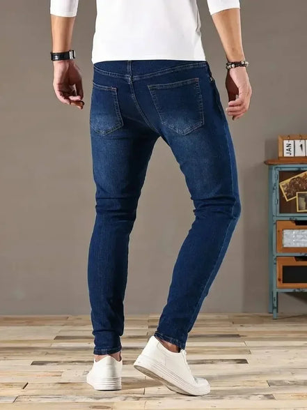 Torvian herrejeans med lige ben og medium talje