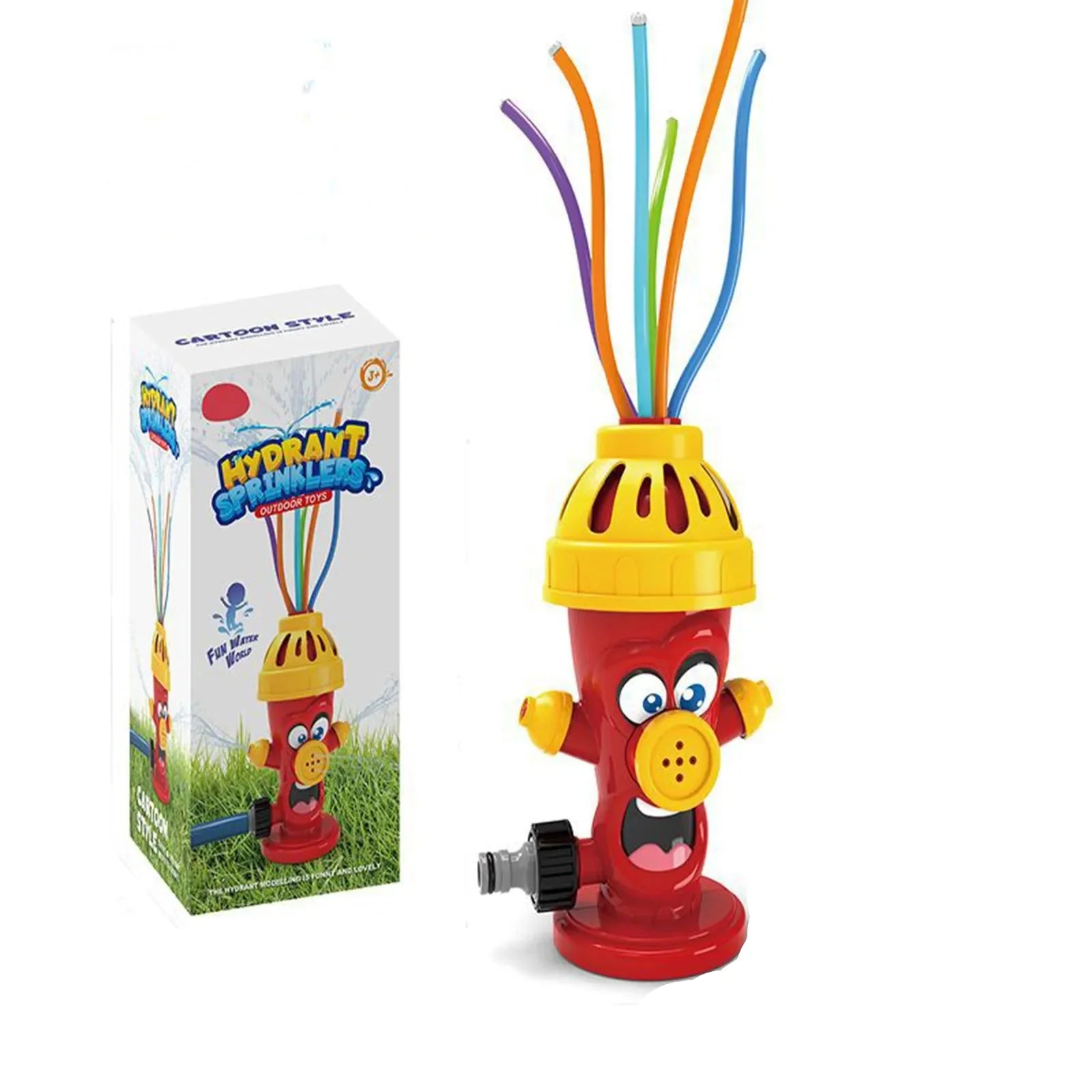 Vandsprinkler i raketdesign til have – AquaRocket