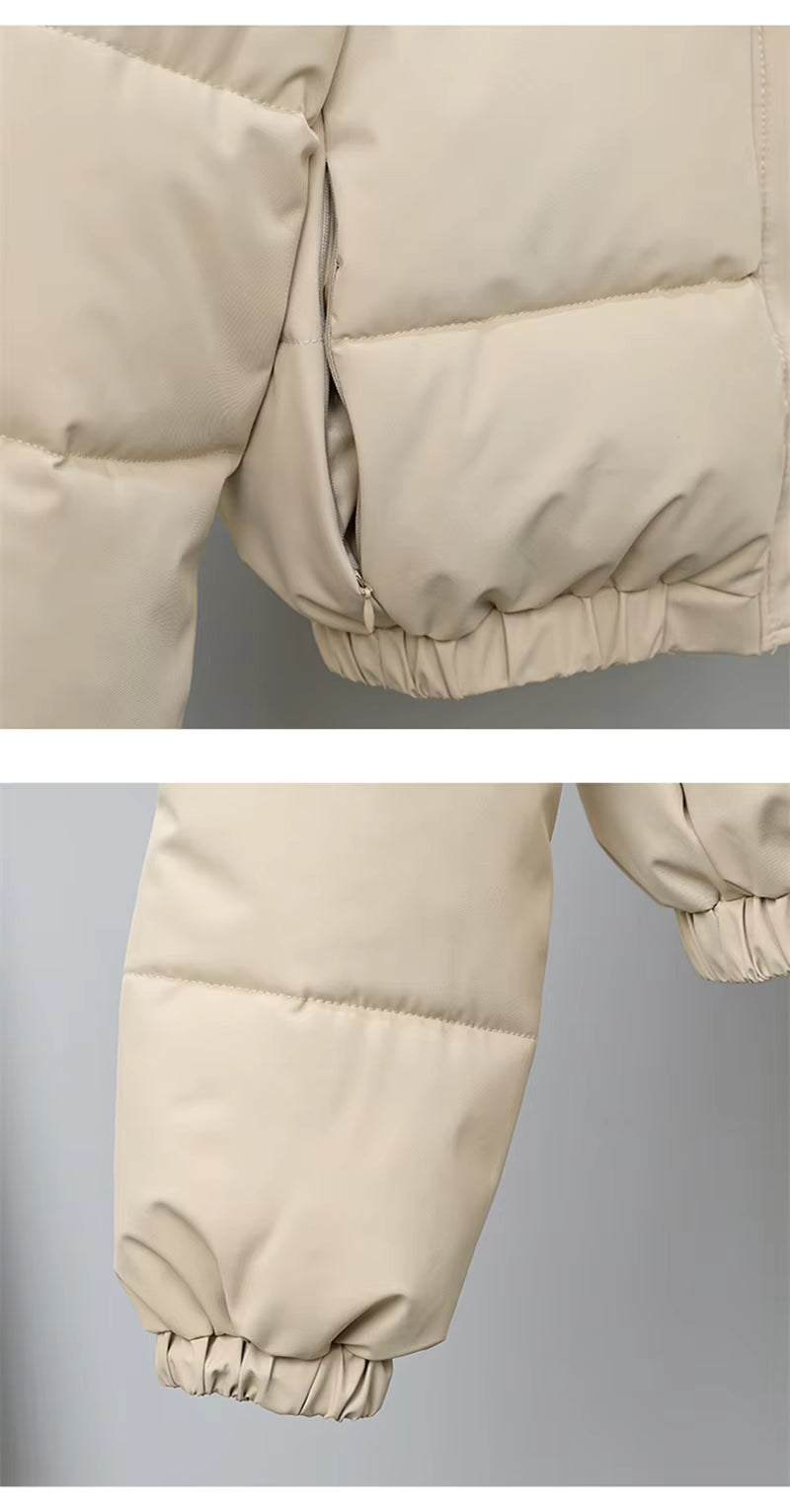 Amara Kort Vinterjakke med Hætte