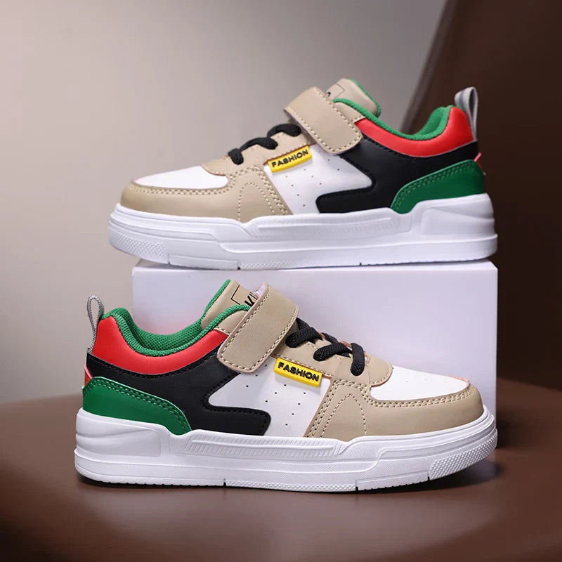 Rovino Børne Sneakers med Velcrolukning