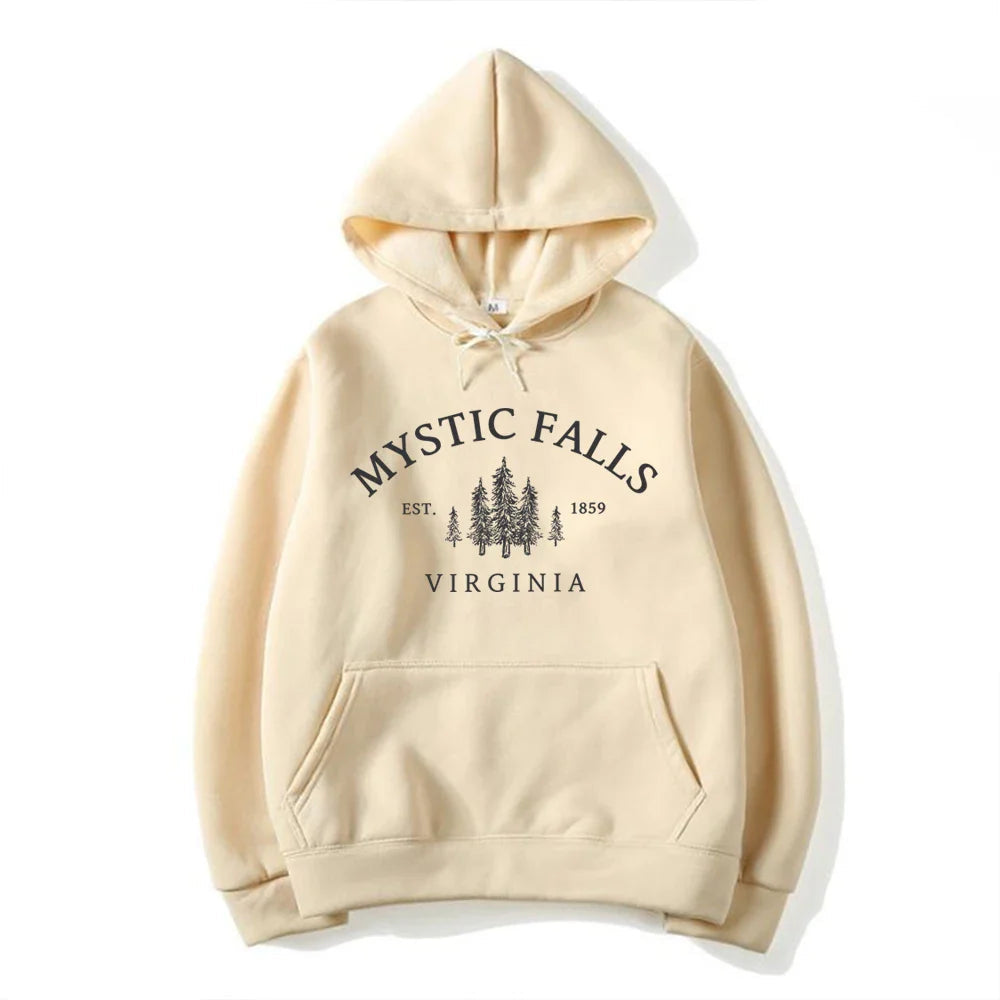 Heritage Oversized Hoodie med Vintage Print