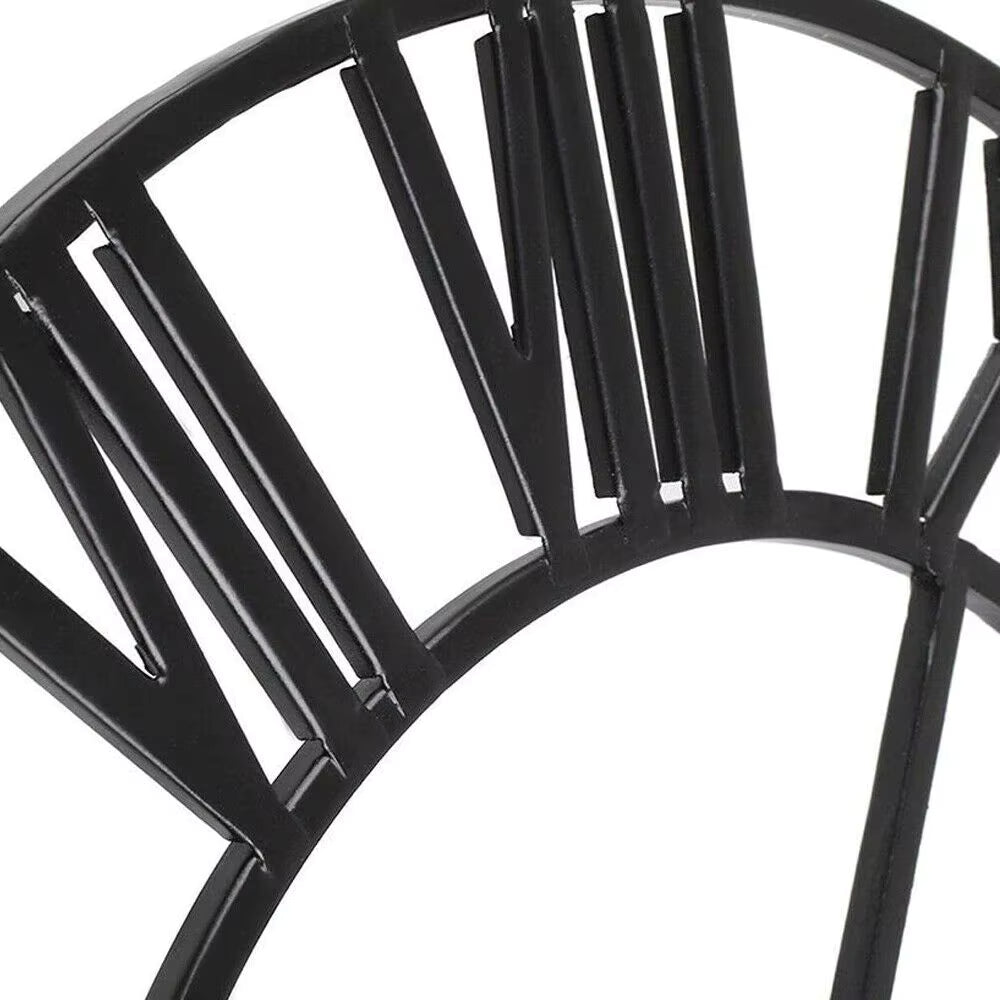 Ravento metal vægur – rund 40 cm med romertal