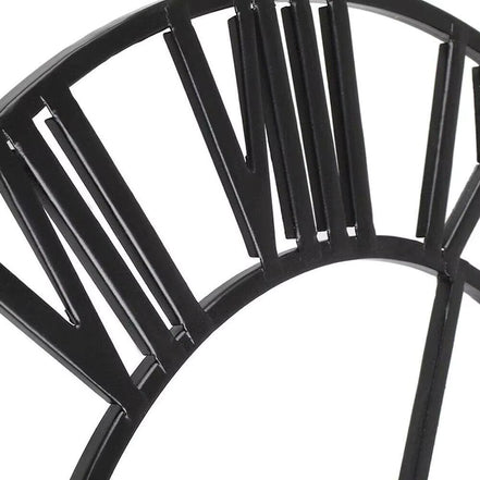 Ravento metal vægur – rund 40 cm med romertal