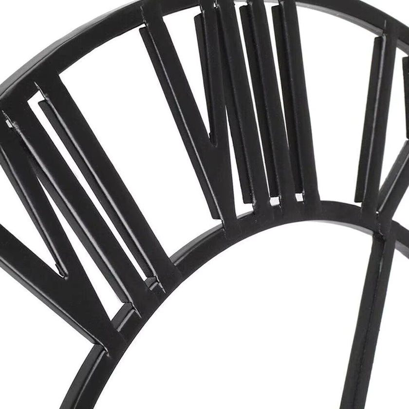 Ravento metal vægur – rund 40 cm med romertal