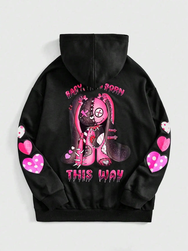 HeartBeat Hoodie – Unisex Oversized
