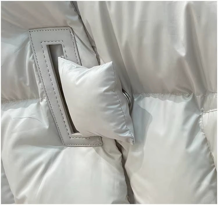 Norvia dunjakke – let vatteret vinterjakke med hætte