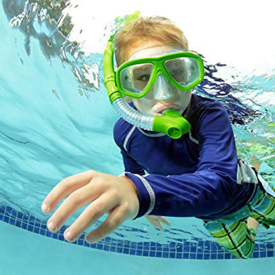 AquaJunior zestaw do nurkowania – maska i fajka dla dzieci