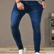 Torvian herrejeans med lige ben og medium talje
