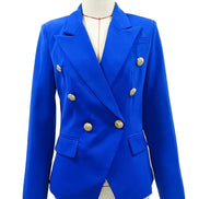 Camille Slimfit Blazer – Klassisk dobbeltradet dameblazer