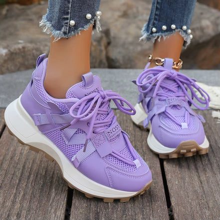 Velina sneakers – lette snørelukningssko til hverdag