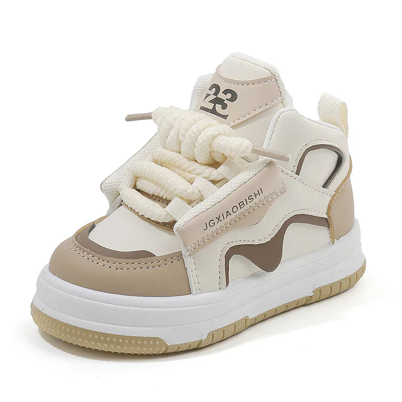 Nordivo børne high-top sneakers med ankelskaft og snørelukning