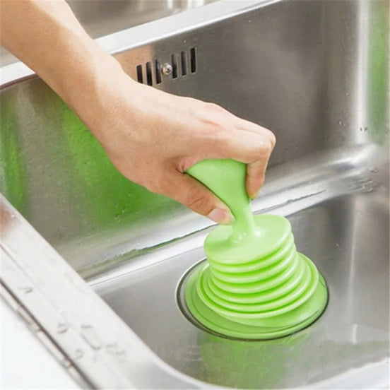 FlowPress Clean kézi lefolyótisztító szívókoronggal