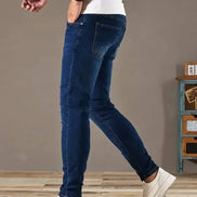 Torvian herrejeans med lige ben og medium talje