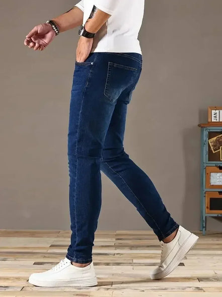 Torvian herrejeans med lige ben og medium talje