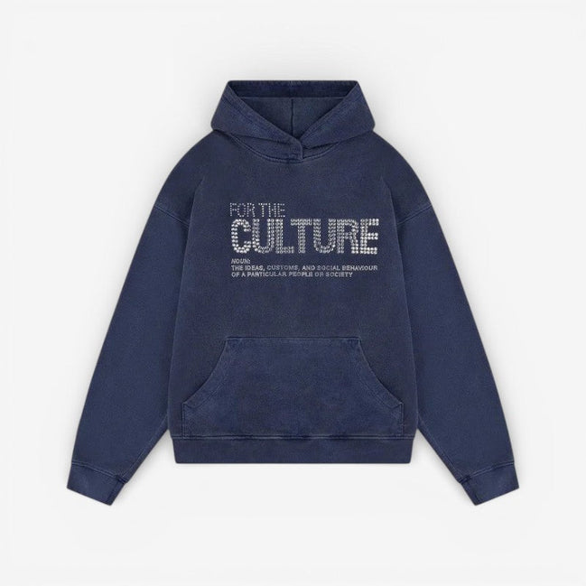 Unisex hoodie med lange ærmer og hætte – sweatshirt med lommer til hverdag – Novirex