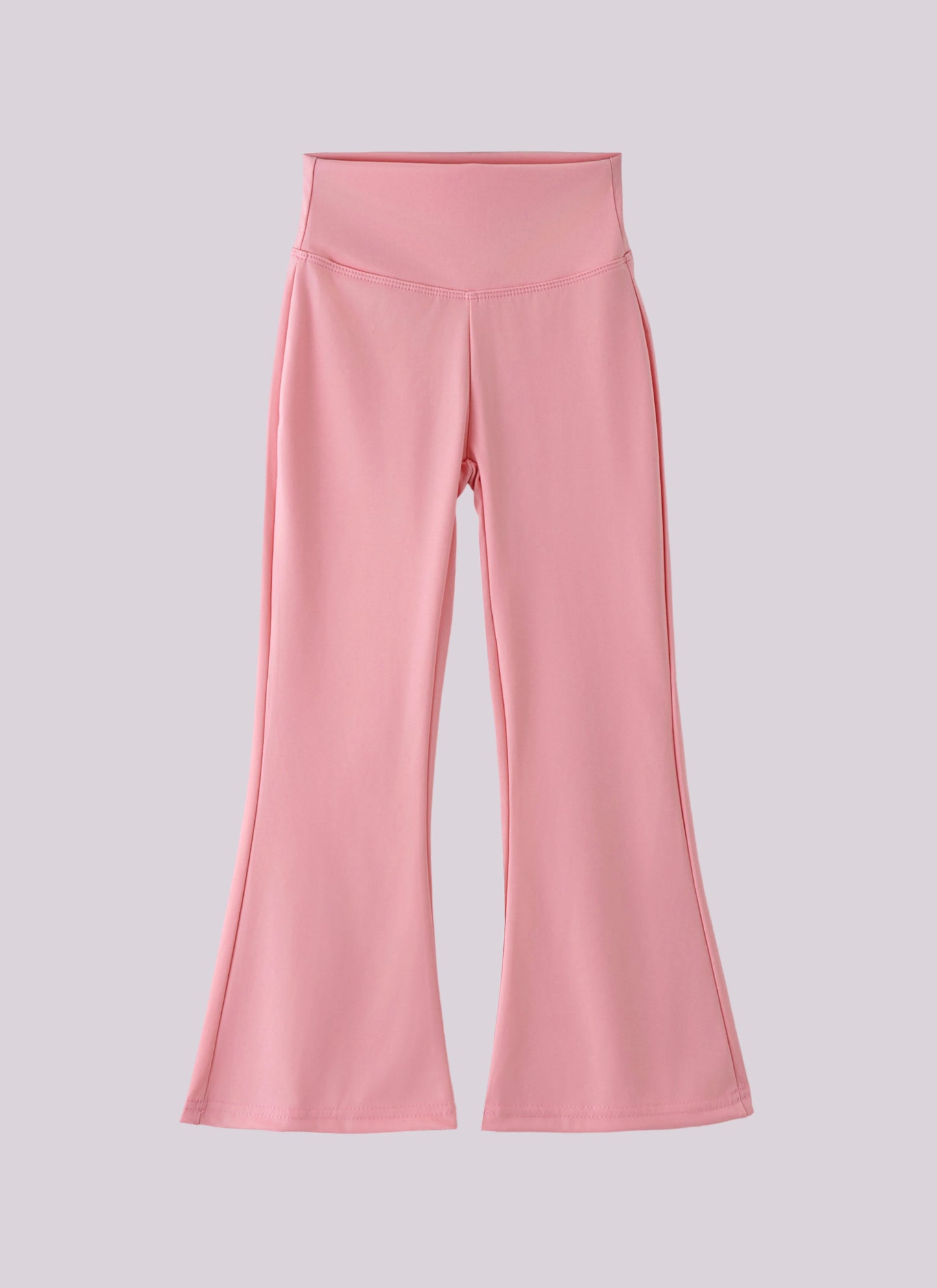 Fenya børneleggings med slids – strækbare bukser med høj talje til piger