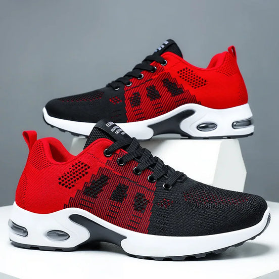 Zerano unisex sneakers med snørelukning – sko i tekstil til daglig brug