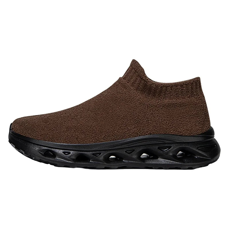 Arvion Unisex Slip-On Sneakers med Mesh Overdel