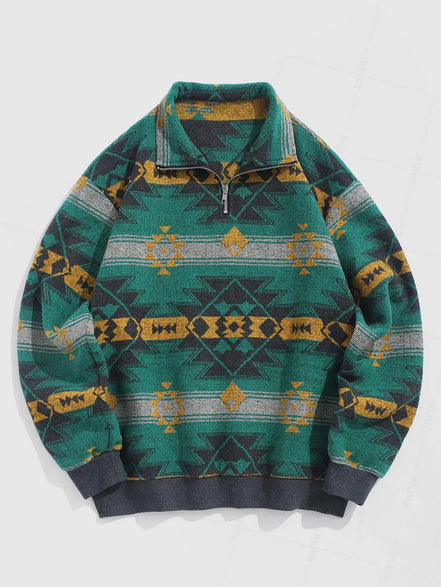 RetroEthno Knit – Unisex Striktrøje