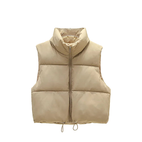 Lingla Quiltet Bodywarmer – Kort, let og varm til efterår og vinter