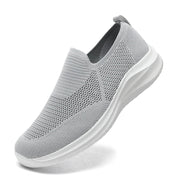 Sorvix Herre Slip-On Sneakers i Åndbart Tekstil