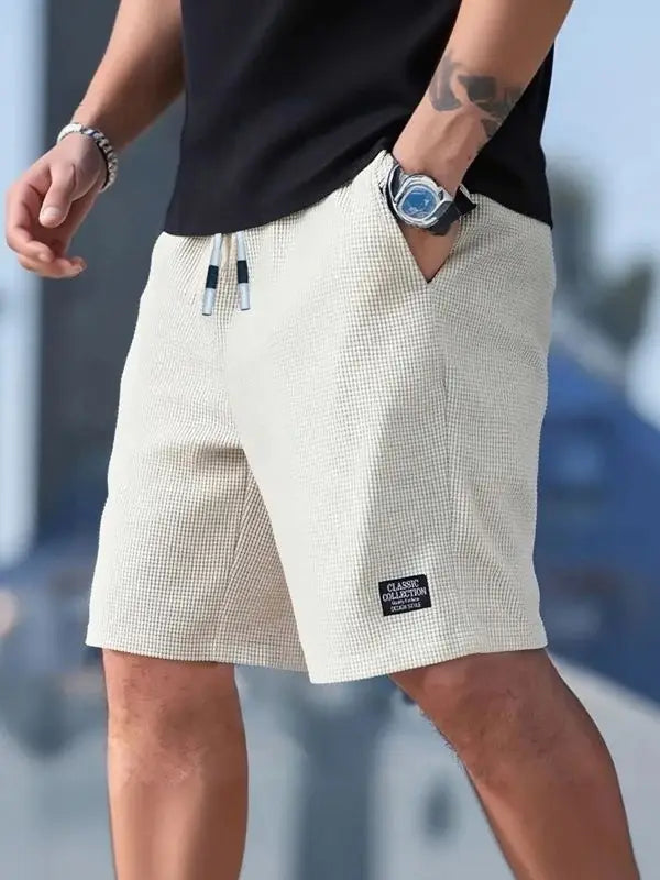 Breezaro herre shorts – lette shorts med elastisk talje til sommer