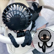 BreeziFold barnevognsventilator – genopladelig og bladløs