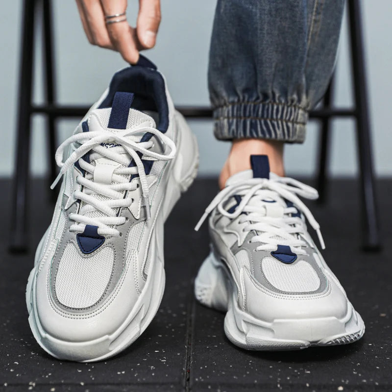 Radeon sneakers til mænd – åndbare mesh-sko med kraftig sål