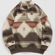 RetroEthno Knit – Unisex Striktrøje