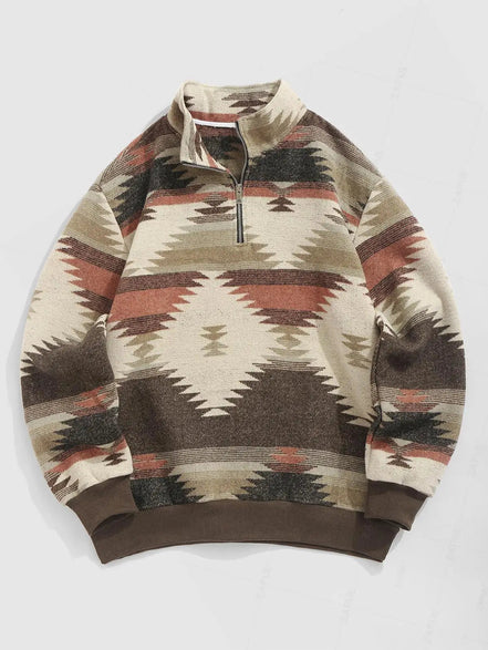 RetroEthno Knit – Unisex Striktrøje