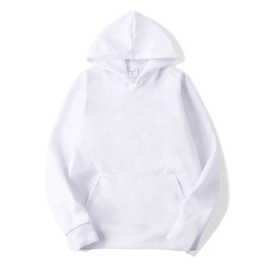 Wilor hættetrøje til mænd og kvinder – afslappet ensfarvet sweatshirt