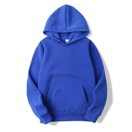 Wilor hættetrøje til mænd og kvinder – afslappet ensfarvet sweatshirt