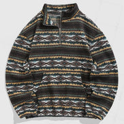 RetroEthno Knit – Unisex Striktrøje