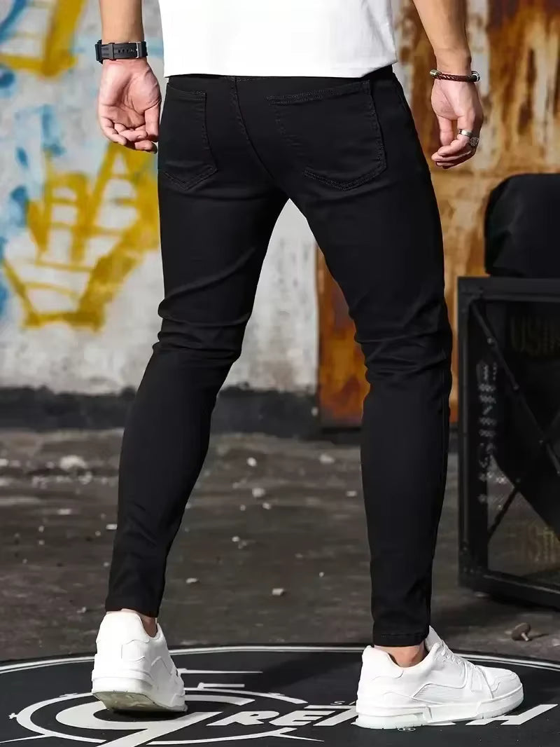 Torvian herrejeans med lige ben og medium talje