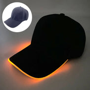 GlowPeak LED kasket – baseballkasket med LED-lys