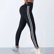 Almara Sømløse Leggings – Høj Talje med Struktureret Design