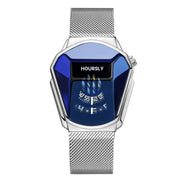Ravion Steel Quartz Watch – Vandafvisende herreur med rustfri stålkæde