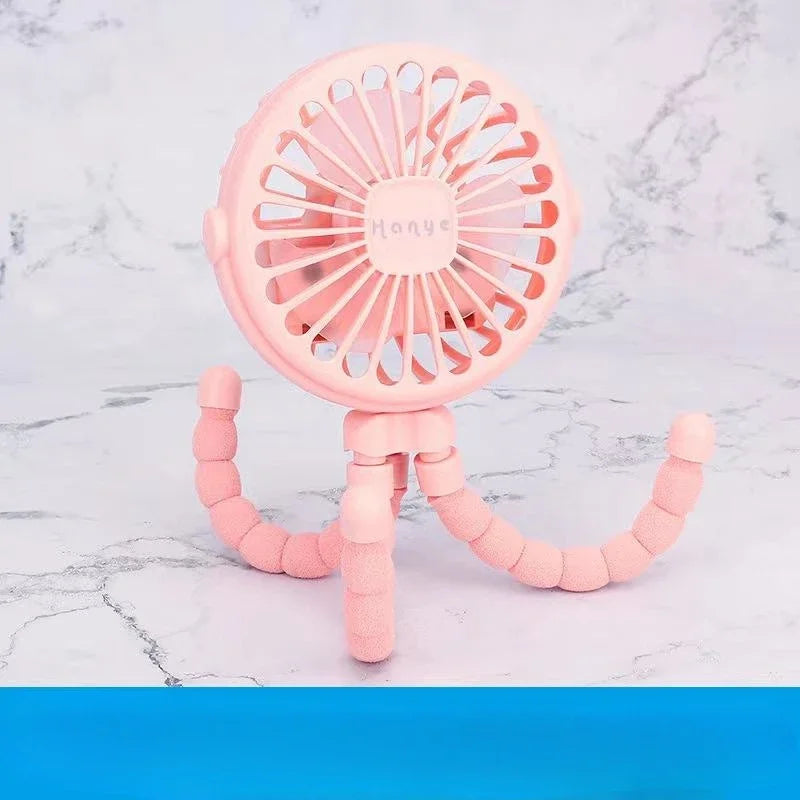 BreeziFold barnevognsventilator – genopladelig og bladløs