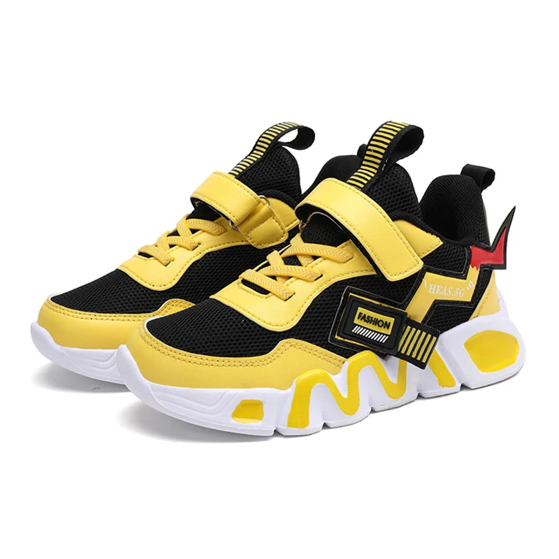 AerixRun børnesneakers – air mesh overdel, EVA sål, sportssko