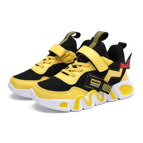 AerixRun børnesneakers – air mesh overdel, EVA sål, sportssko