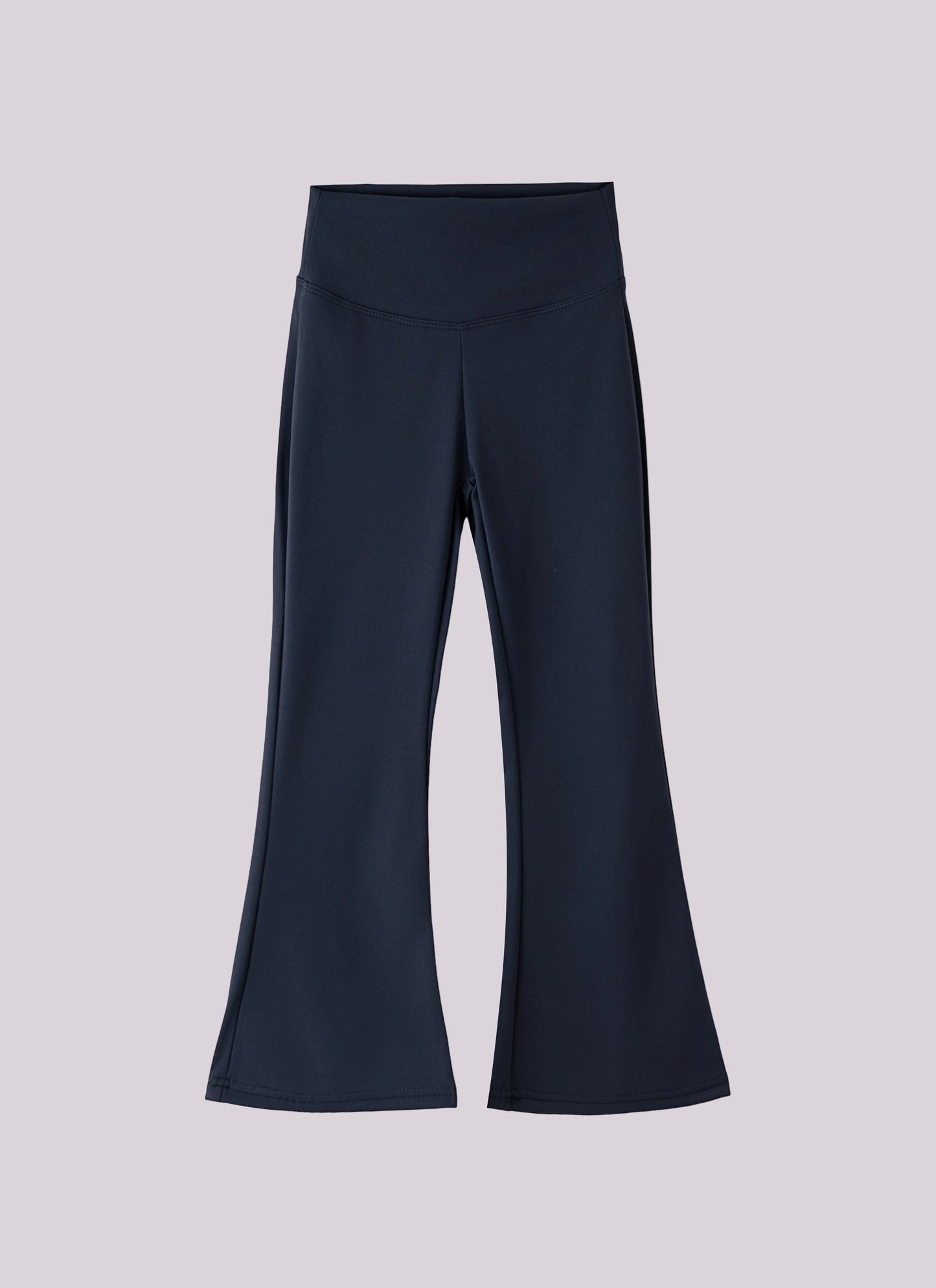 Fenya børneleggings med slids – strækbare bukser med høj talje til piger