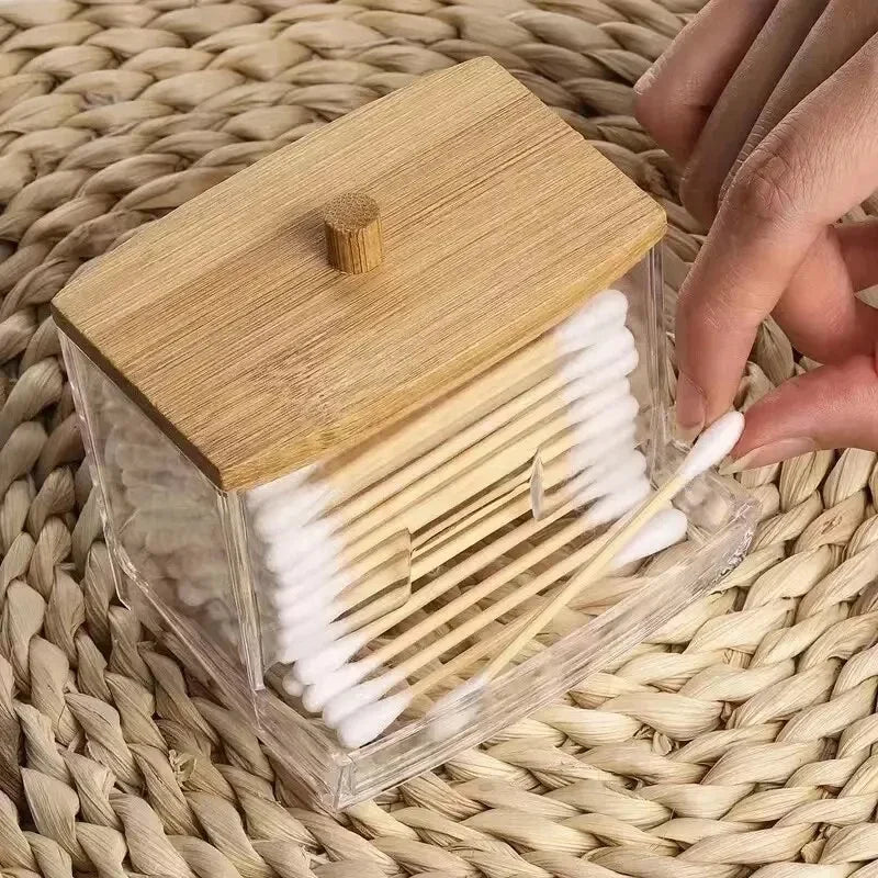 ClearBamboo Opbevaringsboks til Vatpinde
